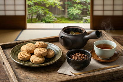 the tea cookie co hojicha