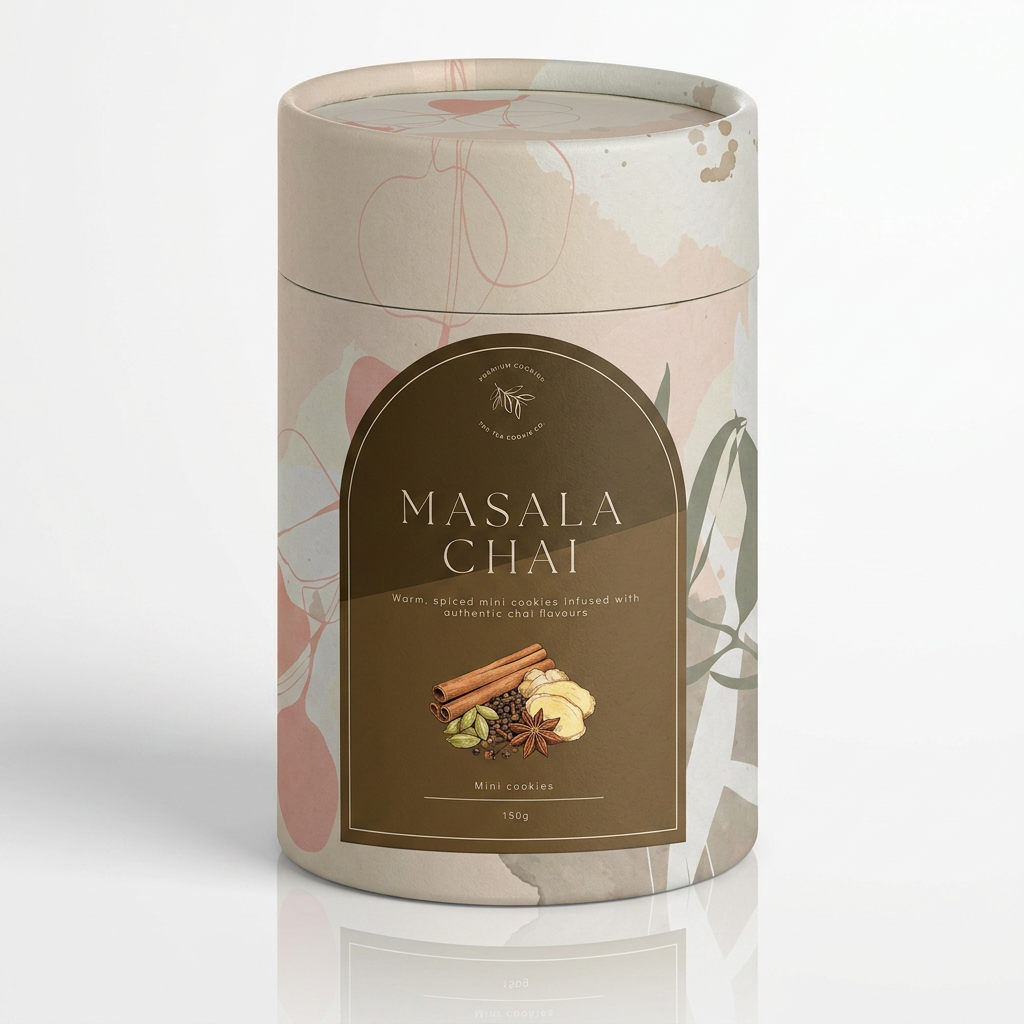 masala chai cookies tea cookie co. 90g