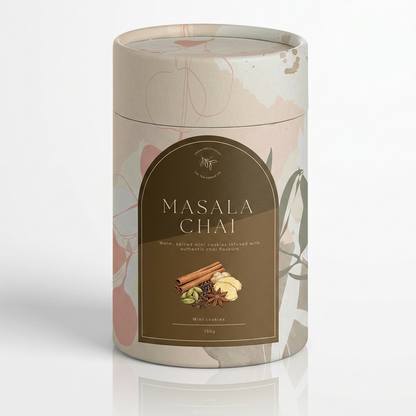masala chai cookies tea cookie co. 90g