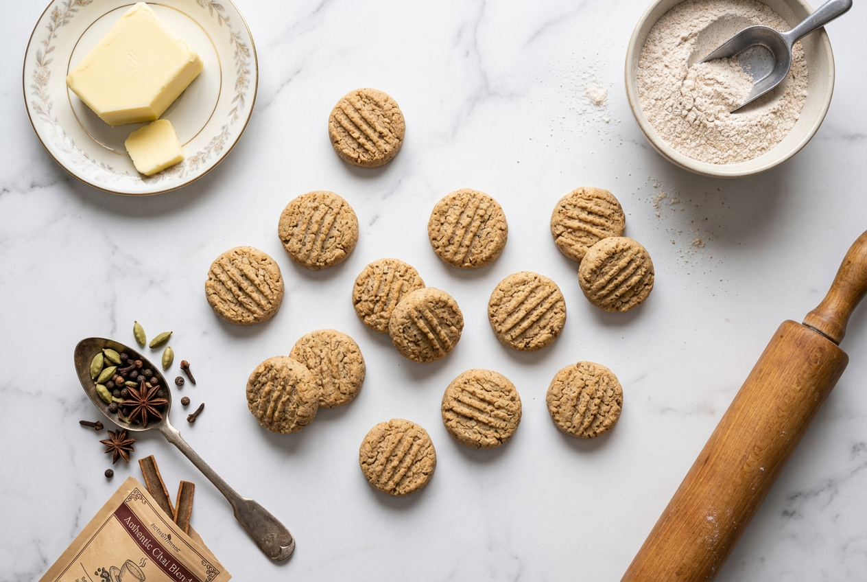 masala chai cookies tea cookie co.