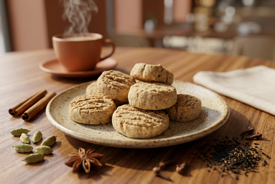 masala chai cookies tea cookie co.